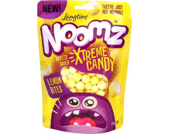 Noomz - Freeze Dried Sweets Lemon Bites 110g