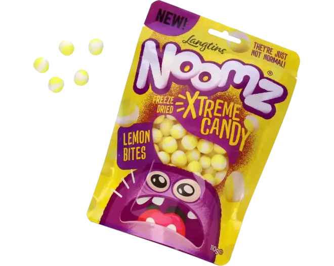 Noomz - Freeze Dried Sweets Lemon Bites 110g