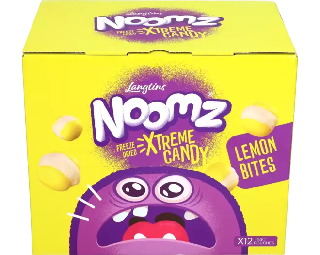 Noomz - Freeze Dried Sweets Lemon Bites 110g