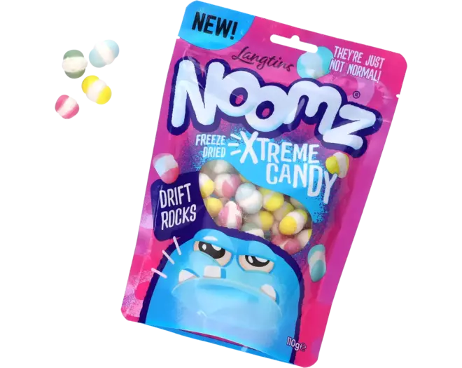 Noomz - Freeze Dried Sweets Drift Rocks 110g