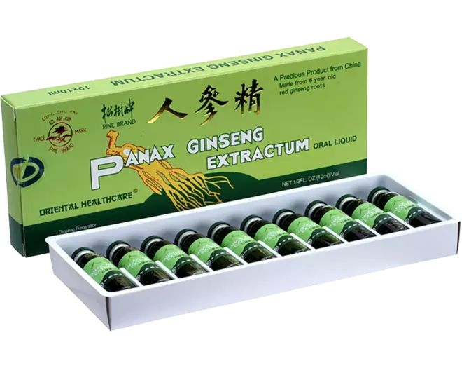Pine - Red Panax Ginseng Extractum 10x10cc