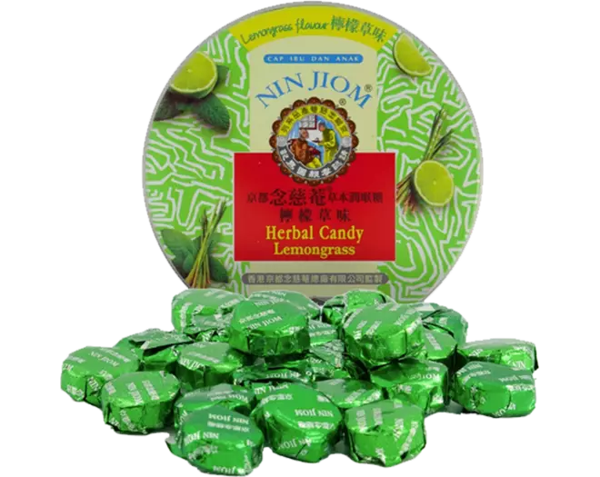 Nin Jiom - Herbal Candy Lemon Grass Pei Pa Kao