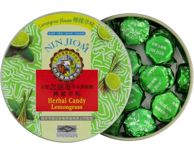 Nin Jiom - Herbal Candy Lemon Grass Pei Pa Kao