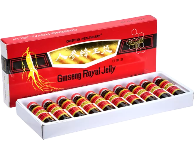 Pine - Gingseng Royal Jelly 10x10cc