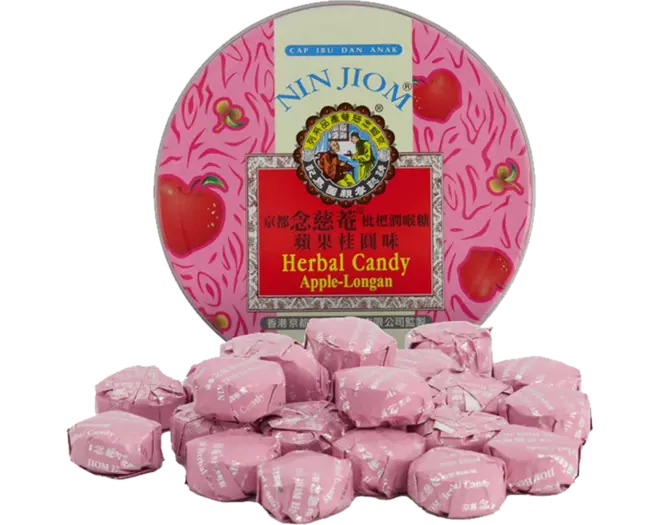 Nin Jiom - Herbal Candy Apple Longan Pei Pa Kao