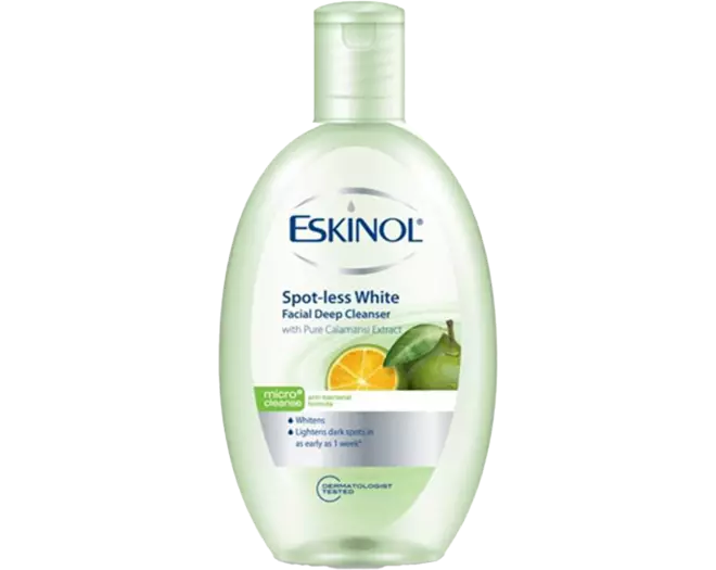 Eskinol - Facial Deep Cleanser Spot-less White Pure C 225ml