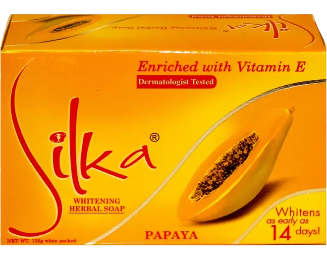 Silka - Herbal Soap Orange Papaya 135g
