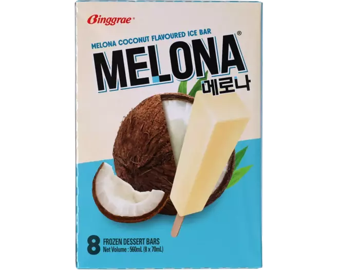Melona - Ice Bar Coconut 8x70ml