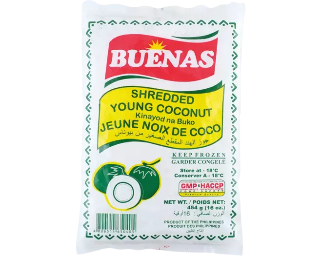Buenas - Shredded Young Coconut 454g