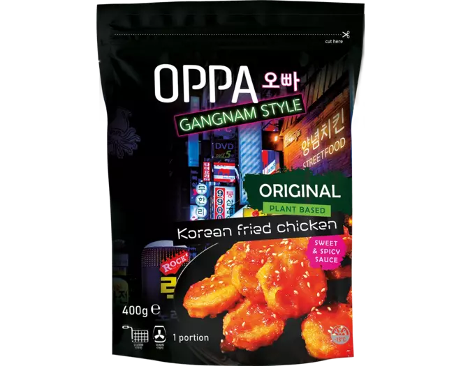 OPPA - Korean Fried Chicken Original Ovo-Vegetarian 400g