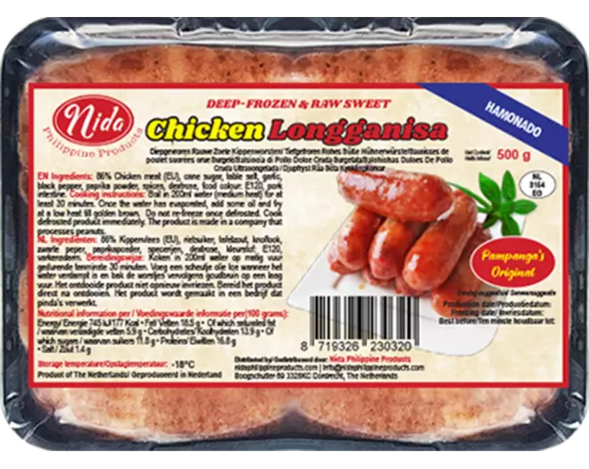Nida - Longganise Chicken Sweet 500g