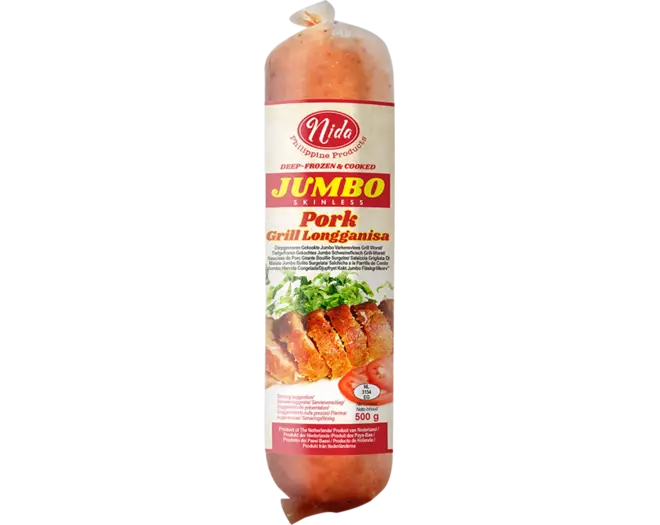 Nida - Longganise Pork Jumbo Grill 500g