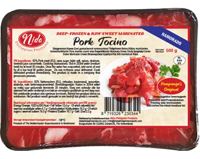 Nida - Tocino Pork 500g