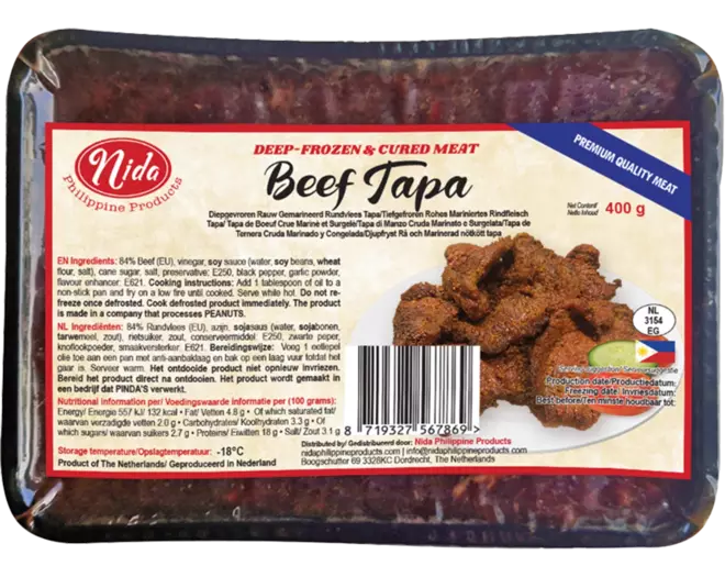 Nida - Beef Tapa 400g