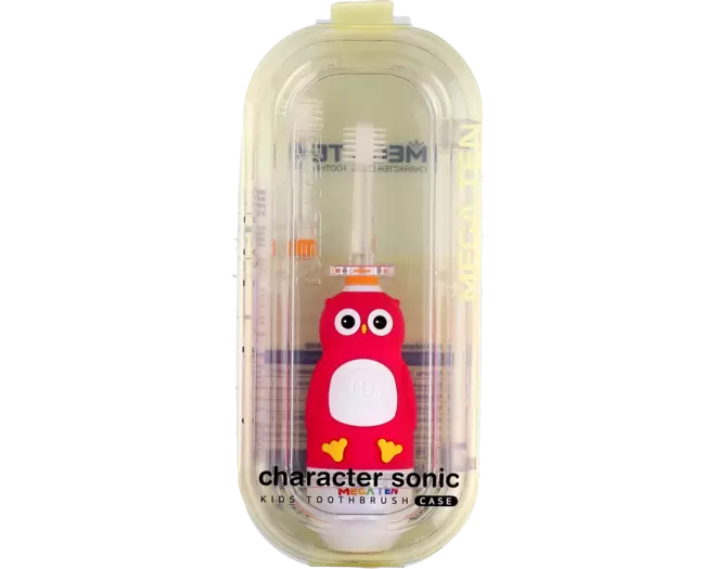 Mega Ten - 360° Toothbrush Owl