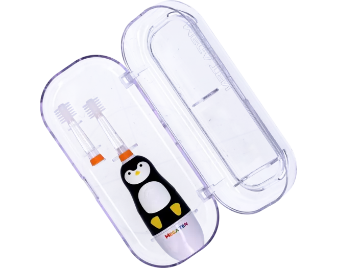 Mega Ten - 360° Toothbrush Penguin