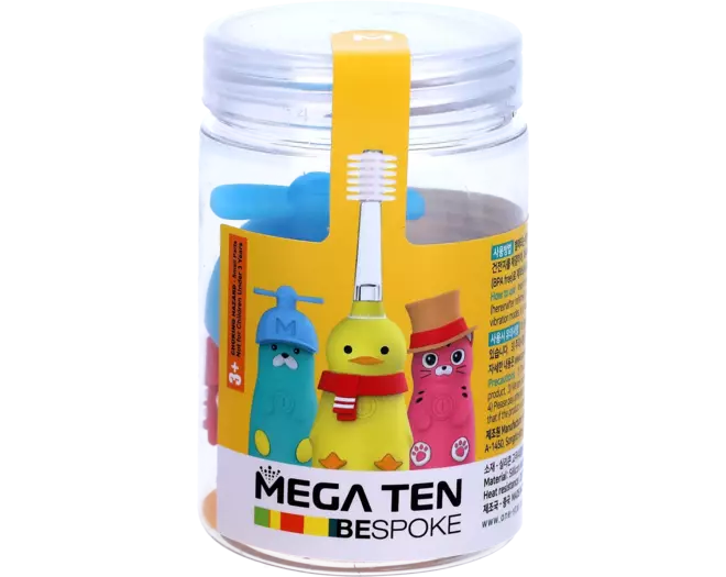 Mega Ten - Toothbrush Bespoke Caps and Scarf 5pcs