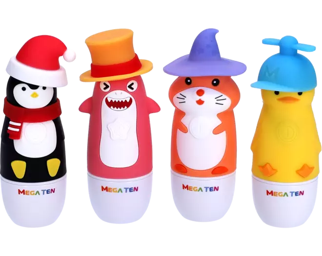 Mega Ten - Toothbrush Bespoke Caps and Scarf 5pcs