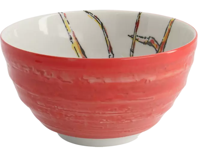 Tokyo Design Studio - Bowl Seafood Ebi Red 500ml