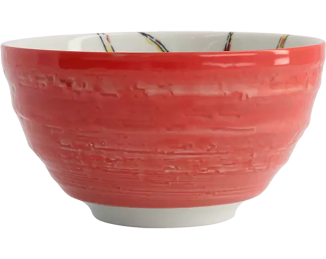 Tokyo Design Studio - Bowl Seafood Ebi Red 500ml