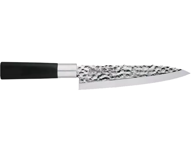 Tokyo Design Studio - Knife SS Gyuto Hammered Style Black 18cm