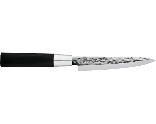 Tokyo Design Studio - Knife SS Petty Hammered Style Black 12cm