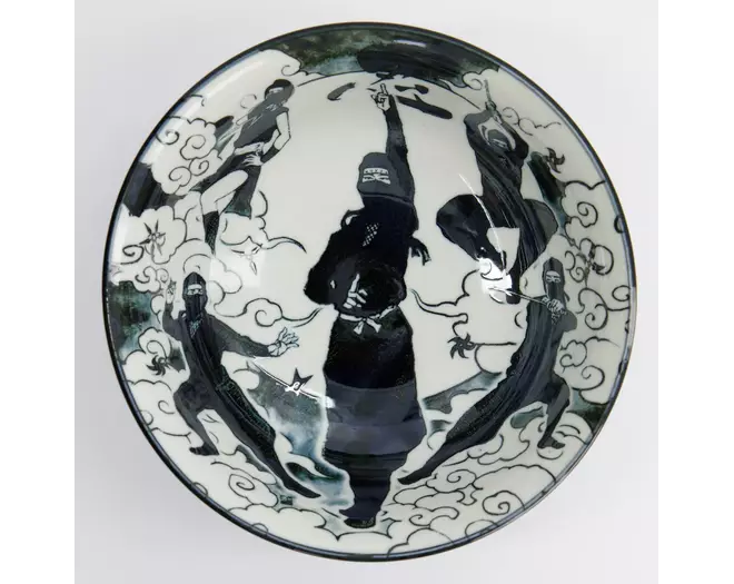 Tokyo Design Studio - Asakusa Bowl 20.5x8cm Ninja 1250ml 4pcs