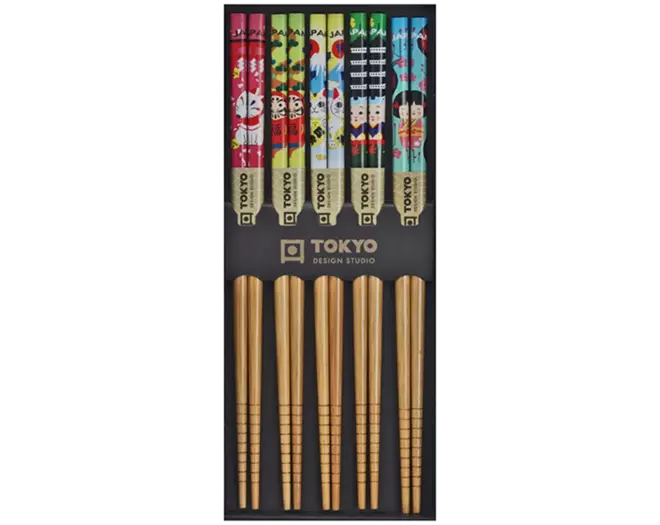 Tokyo Design Studio - Chopsticks Kawaii 5 pair