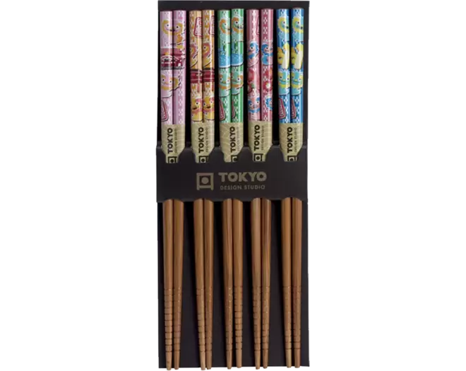 Tokyo Design Studio - Chopsticks Comic Dragon 5 pair