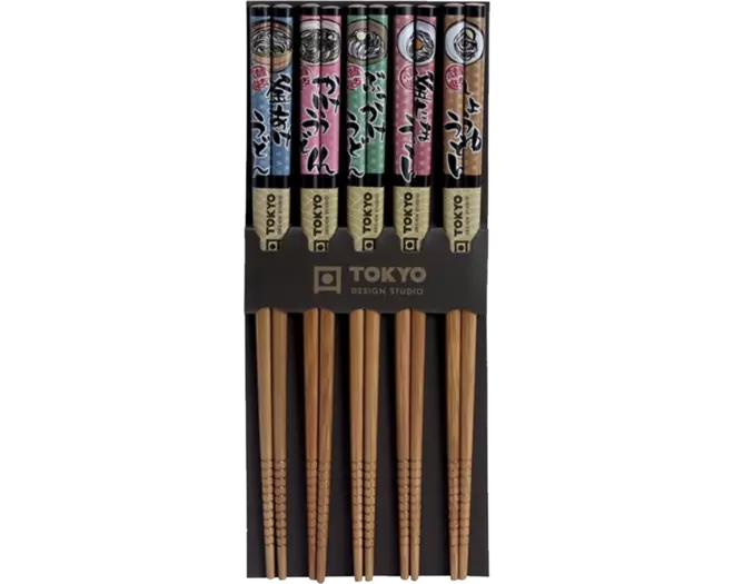 Tokyo Design Studio - Chopsticks Food 5 pair