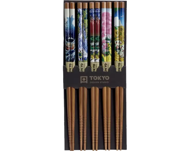 Tokyo Design Studio - Chopsticks Landscape 5 pair