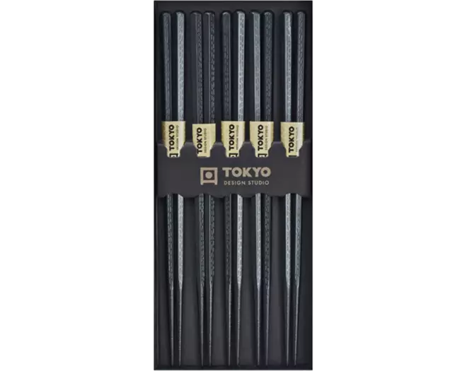 Tokyo Design Studio - Chopsticks Polymer Glassfibre Pentagon 5 pair
