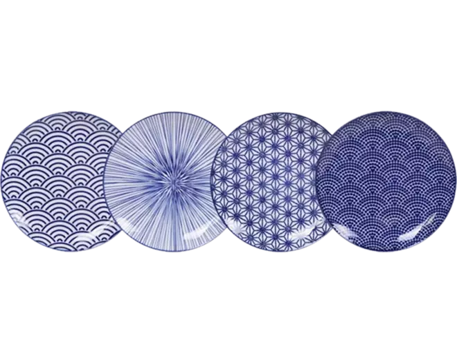 Tokyo Design Studio - Plate Nippon Blue 25.7x3cm