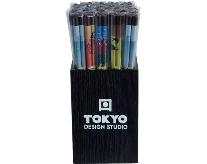 Tokyo Design Studio - Chopsticks Box Assorted Design 50 pair