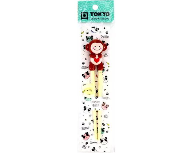 Tokyo Design Studio - Children Chopsticks Monkey 18cm