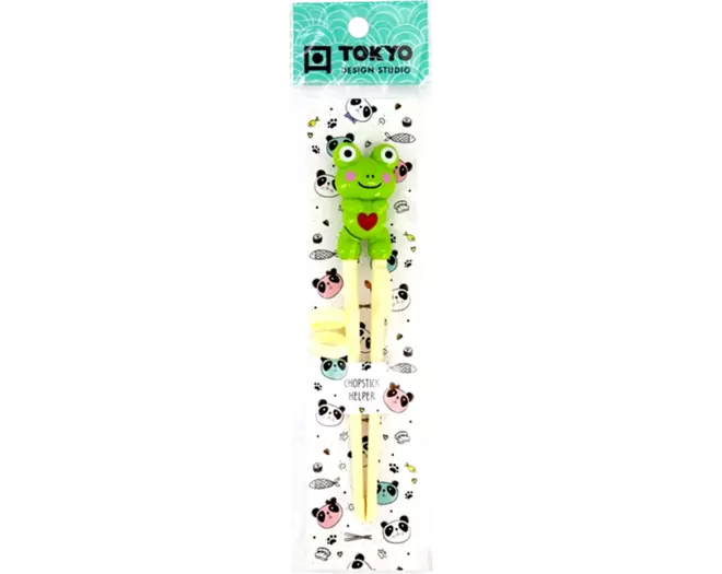 Tokyo Design Studio - Children Chopsticks Frog 18cm