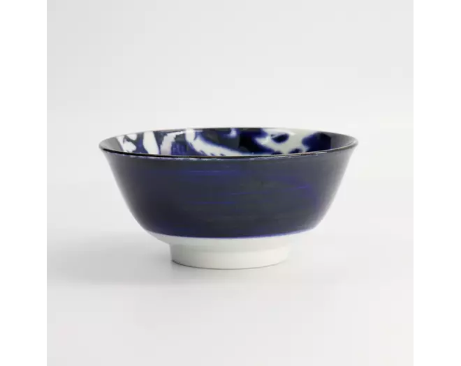 Tokyo Design Studio - Japonism Dragon Tayo Bowl 14.7x6.9cm Blue 500ml 6pcs