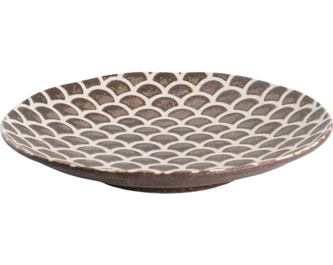 Tokyo Design Studio - Design Plates Mermaid Iga Matte 25x4cm