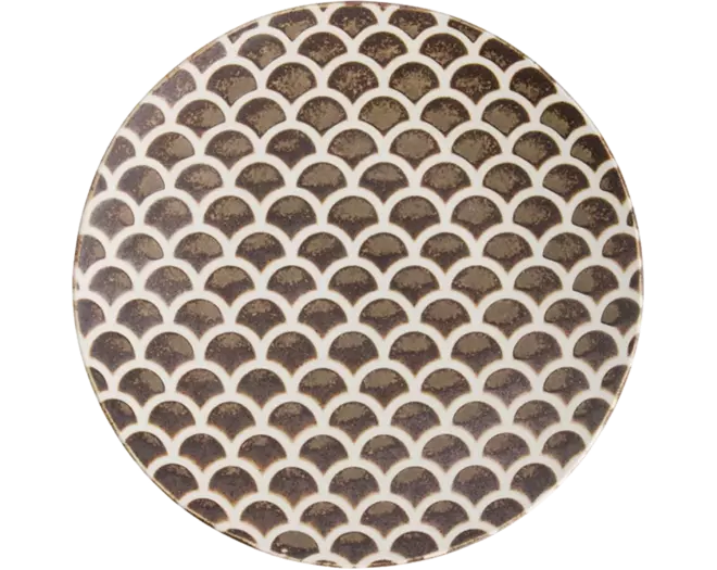 Tokyo Design Studio - Design Plates Mermaid Iga Matte 25x4cm