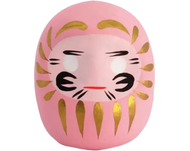Tokyo Design Studio - Daruma Pink 6cm