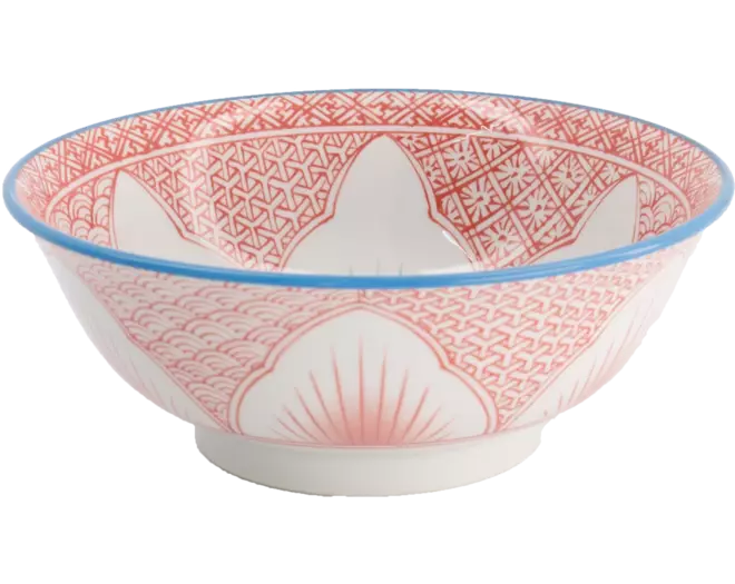 Tokyo Design Studio - Bowl Lily Flower Red 1200ml