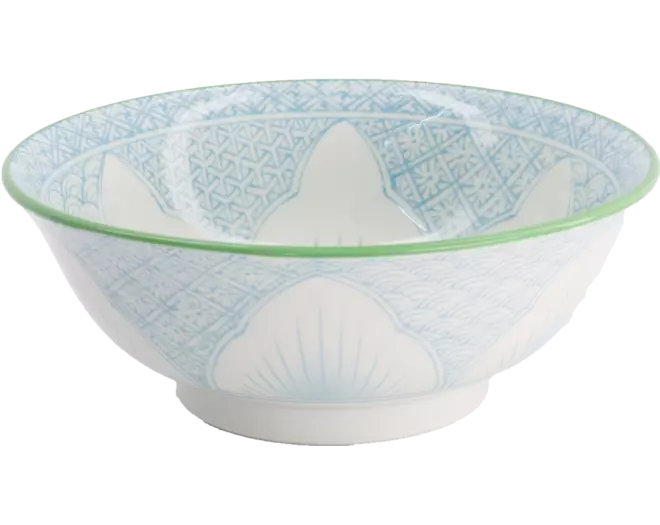Tokyo Design Studio - Bowl Lily Flower Light Blue 1200ml