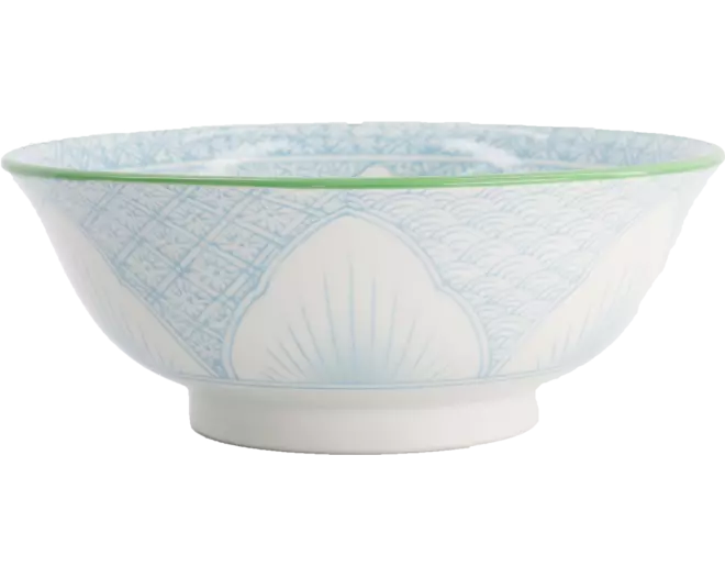 Tokyo Design Studio - Bowl Lily Flower Light Blue 1200ml