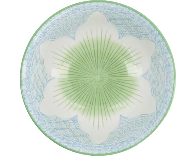 Tokyo Design Studio - Bowl Lily Flower Light Blue 1200ml