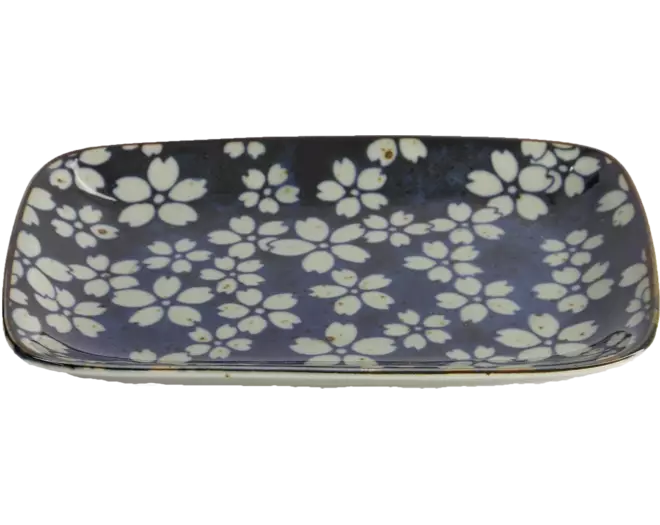 Tokyo Design Studio - Mixed Plates Sakura Blue 3pcs