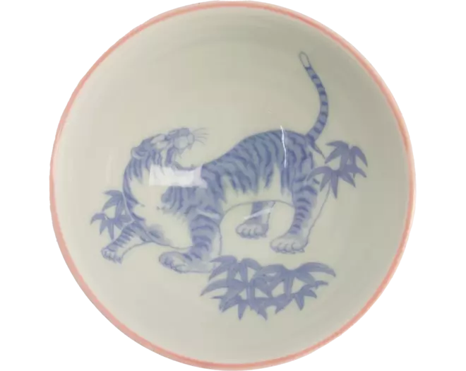 Tokyo Design Studio - Kawaii Bowl Rice Tiger Red 300ml