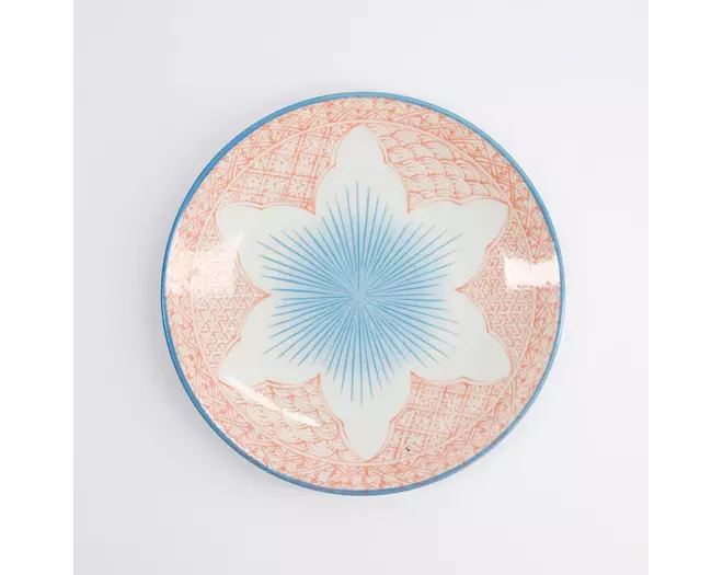 Tokyo Design Studio - Lily Flower Plate 20x2cm Red 6pcs