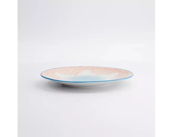 Tokyo Design Studio - Lily Flower Plate 20x2cm Red 6pcs