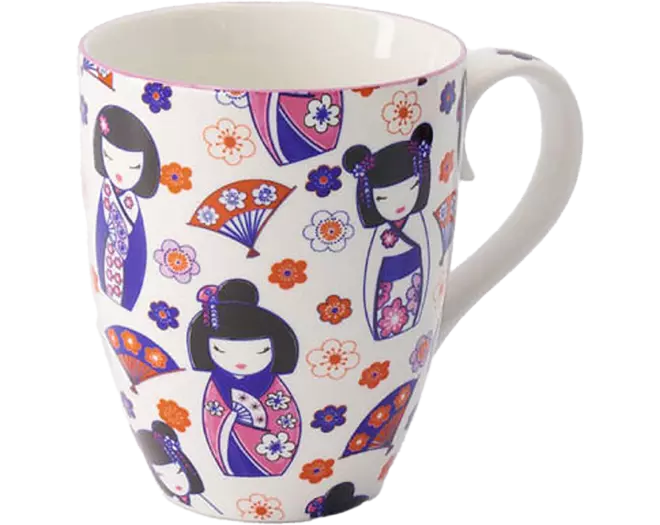 Tokyo Design Studio - Kawaii Maiko Mug Giftbox 8.5x10.2cm 340ml 6pcs