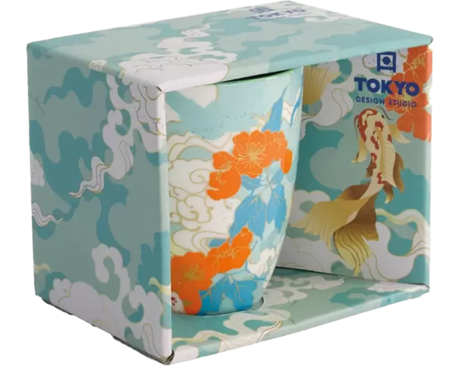 Tokyo Design Studio - Kawaii Mug Giftbox Goldfish 380ml